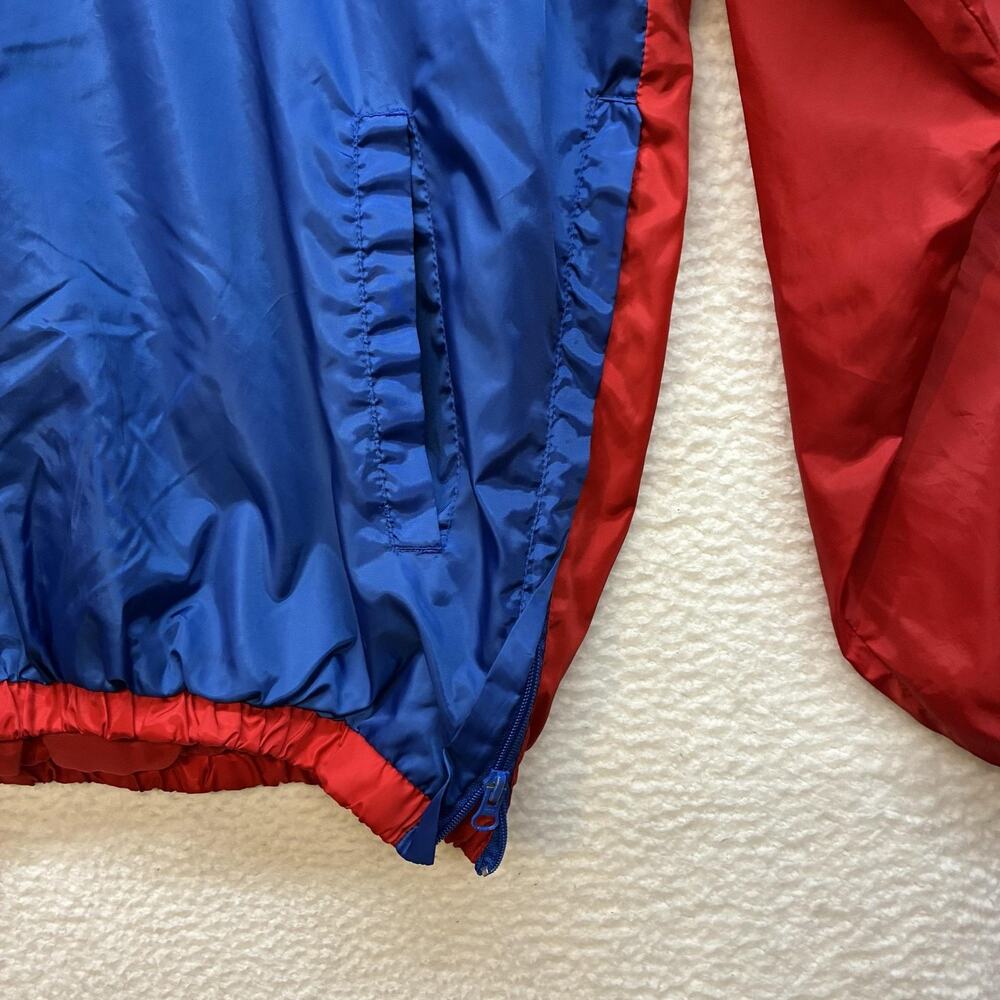 Chicago Cubs Jacket Mens XL Blue Red MLB Baseball Genuine Merchandise Pullover - Picture 7 of 10